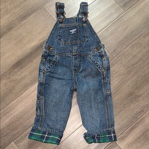 Osh Kosh B’gosh youth overalls SZ 12M